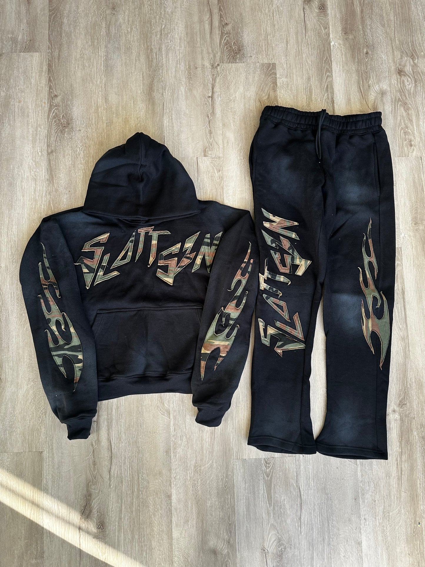 Black Camo Suit